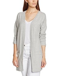 graue Strickjacke von Saint Tropez