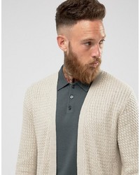 graue Strickjacke von Asos