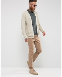 graue Strickjacke von Asos