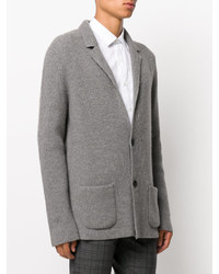 graue Strickjacke von Salvatore Ferragamo