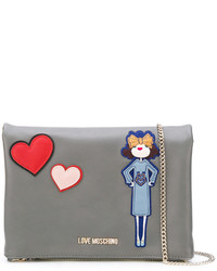 graue Taschen von Love Moschino