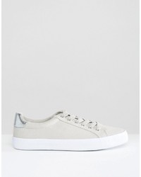 graue Turnschuhe von Asos