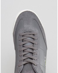 graue Turnschuhe von Lacoste