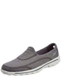 graue Turnschuhe von Skechers