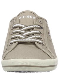 graue Turnschuhe von Tommy Hilfiger