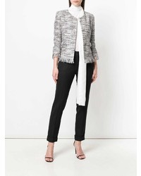 graue Tweed-Jacke von Tagliatore