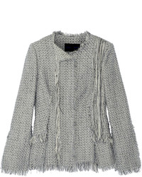 graue Tweed-Jacke von Proenza Schouler