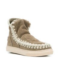 graue Ugg Stiefel von Mou