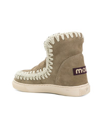 graue Ugg Stiefel von Mou