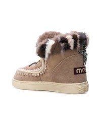 graue Ugg Stiefel von Mou