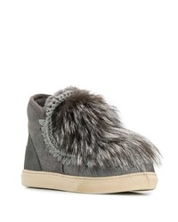 graue Ugg Stiefel von Mou