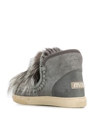 graue Ugg Stiefel von Mou