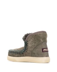 graue Ugg Stiefel von Mou