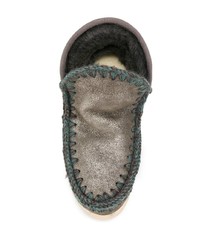 graue Ugg Stiefel von Mou