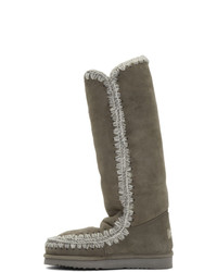 graue Ugg Stiefel von Mou