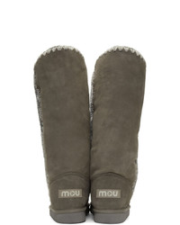 graue Ugg Stiefel von Mou