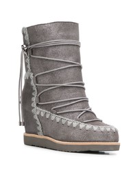 graue Ugg Stiefel von Mou