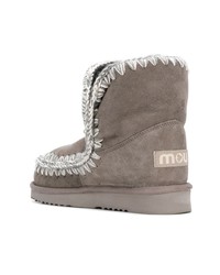 graue Ugg Stiefel von Mou