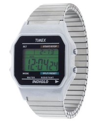 graue Uhr von Timex