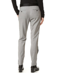 graue vertikal gestreifte Hose von Rag & Bone