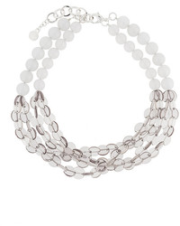 graue Perlen Halskette von Armani Collezioni