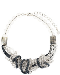 graue Perlen Halskette von Armani Collezioni