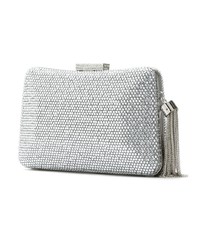 graue verzierte Clutch von Serpui