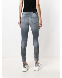 graue verzierte enge Jeans von Closed