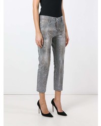 graue verzierte Jeans von Dsquared2