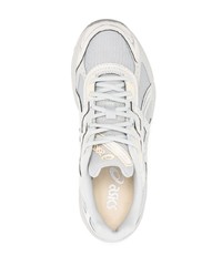 graue verzierte niedrige Sneakers von Asics