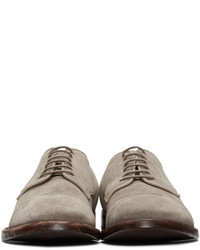 graue Wildleder Derby Schuhe von Officine Creative