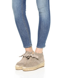 graue Wildleder Espadrilles von Rag & Bone