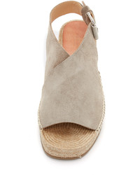 graue Wildleder Espadrilles von Rag & Bone