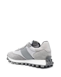 graue Wildleder niedrige Sneakers von Tod's