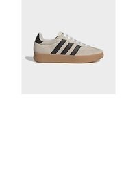 graue Wildleder niedrige Sneakers von adidas Sportswear