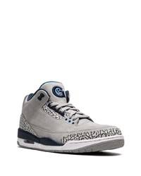 graue Wildleder niedrige Sneakers von Jordan