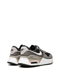 graue Wildleder niedrige Sneakers von Nike