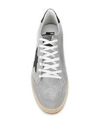 graue Wildleder niedrige Sneakers von Golden Goose Deluxe Brand