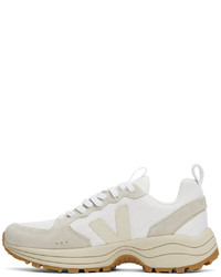 graue Wildleder niedrige Sneakers von Veja