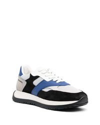 graue Wildleder niedrige Sneakers von DSQUARED2