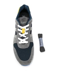 graue Wildleder niedrige Sneakers von Hogan