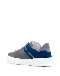 graue Wildleder niedrige Sneakers von Hogan