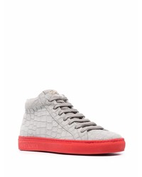 graue Wildleder niedrige Sneakers von Hide&Jack