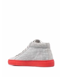 graue Wildleder niedrige Sneakers von Hide&Jack