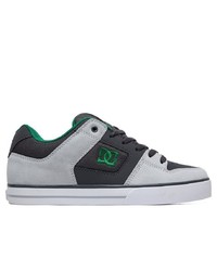 graue Wildleder niedrige Sneakers von DC Shoes