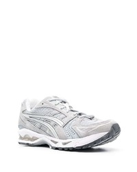 graue Wildleder niedrige Sneakers von Asics