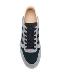 graue Wildleder niedrige Sneakers von Hogan