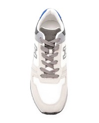 graue Wildleder niedrige Sneakers von Hogan