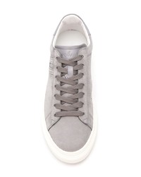 graue Wildleder niedrige Sneakers von Hogan