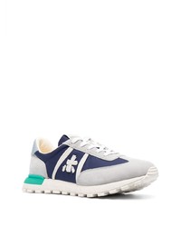 graue Wildleder niedrige Sneakers von Premiata